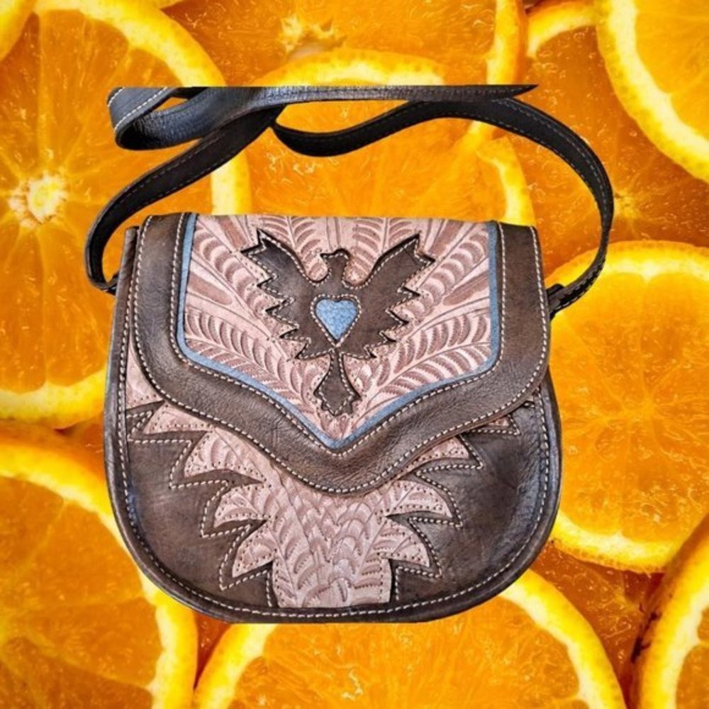 American West Purse with Long‎ Strap - Picture 2 of 12